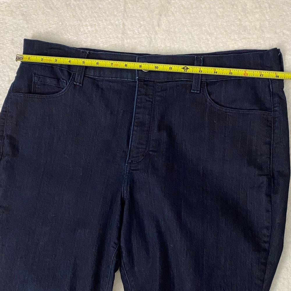 NYDJ Lift Tuck Technology Not Your Daughter’s Jeans Deep Indigo Jeans $129 - Picture 10 of 13